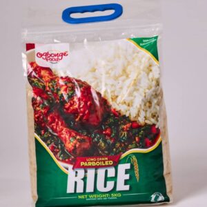 Ogbonge Food Trader Long Grain Parboiled Rice 5kg